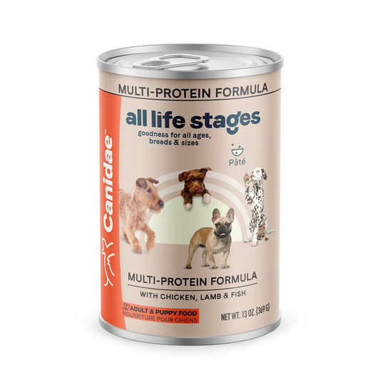 CANIDAE All Life Stages Multi-Protein Canned Dog Food Chicken, Lamb & Fish