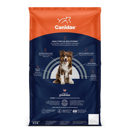 CANIDAE PURE Goodness Grain-Free LID Dry Dog Food Salmon & Sweet Potato