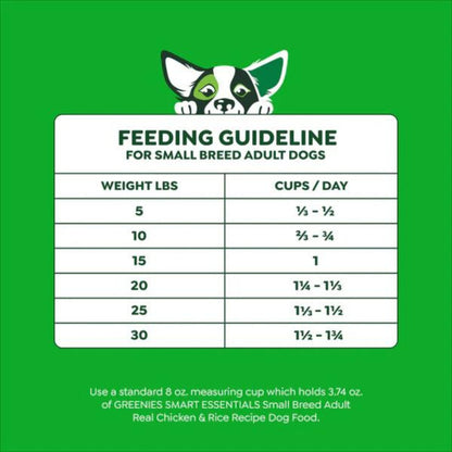 Greenies Smart Essentials Small Breed Dry Dog Food Chicken & Rice