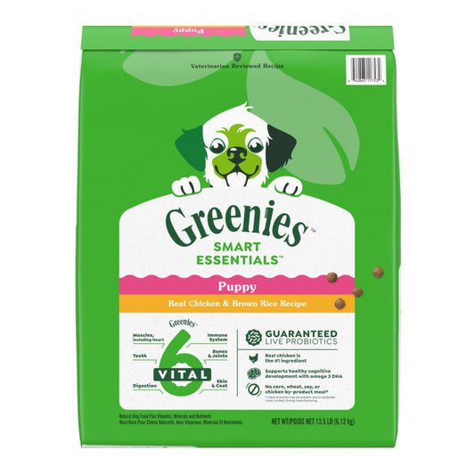 Greenies Smart Essentials Puppy High Protein Dry Dog Food Chicken Formula