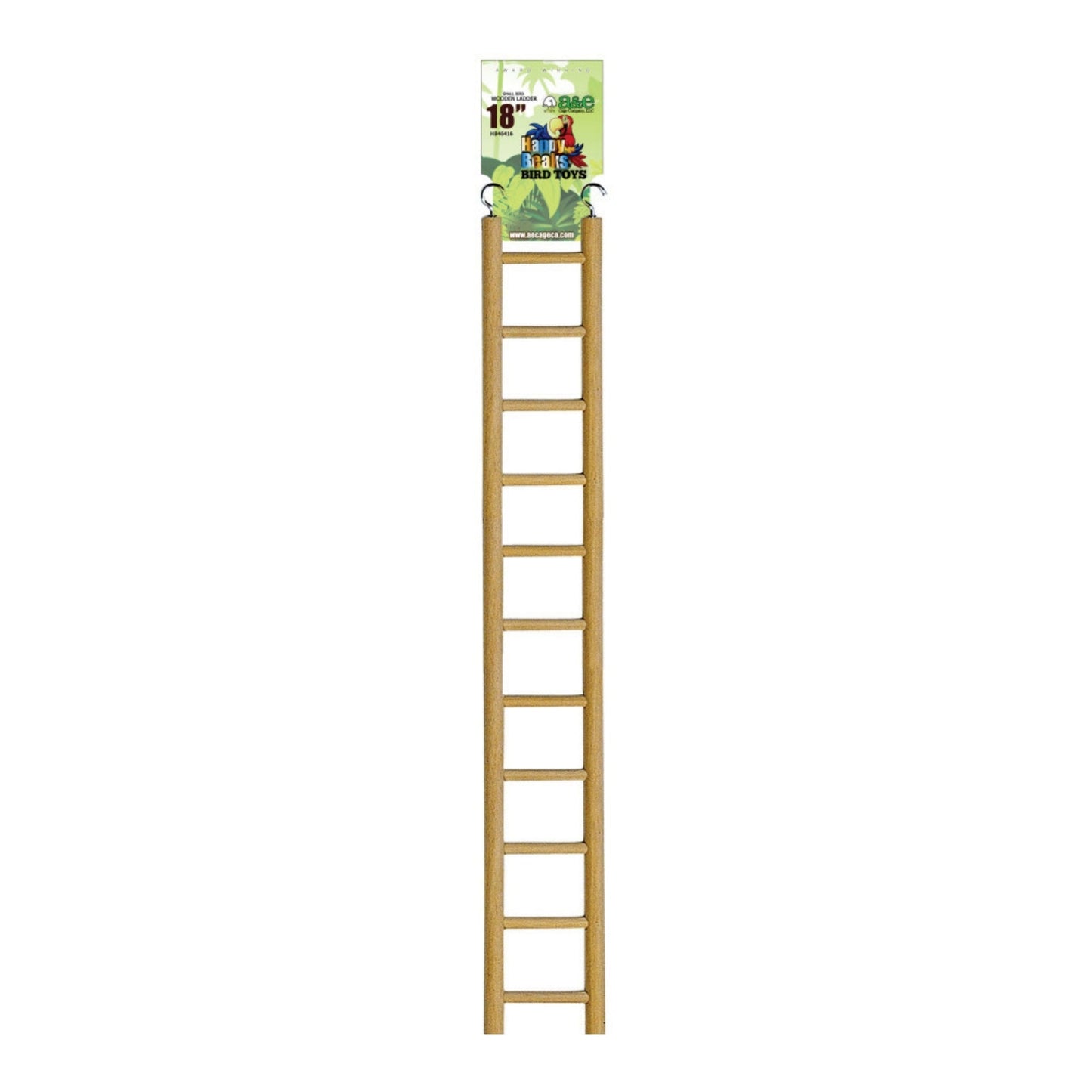 A & E Cages Happy Beaks Small Ladder Bird Toy