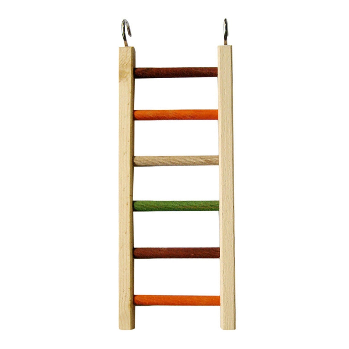 A & E Cages Happy Beaks Wooden Hanging Ladder Bird Toy