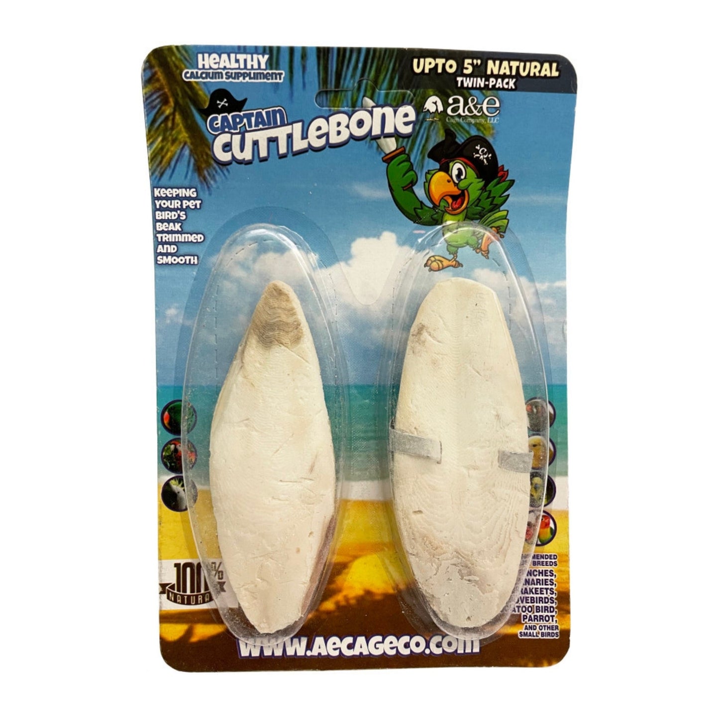 A & E Cages Natural Cuttlebone