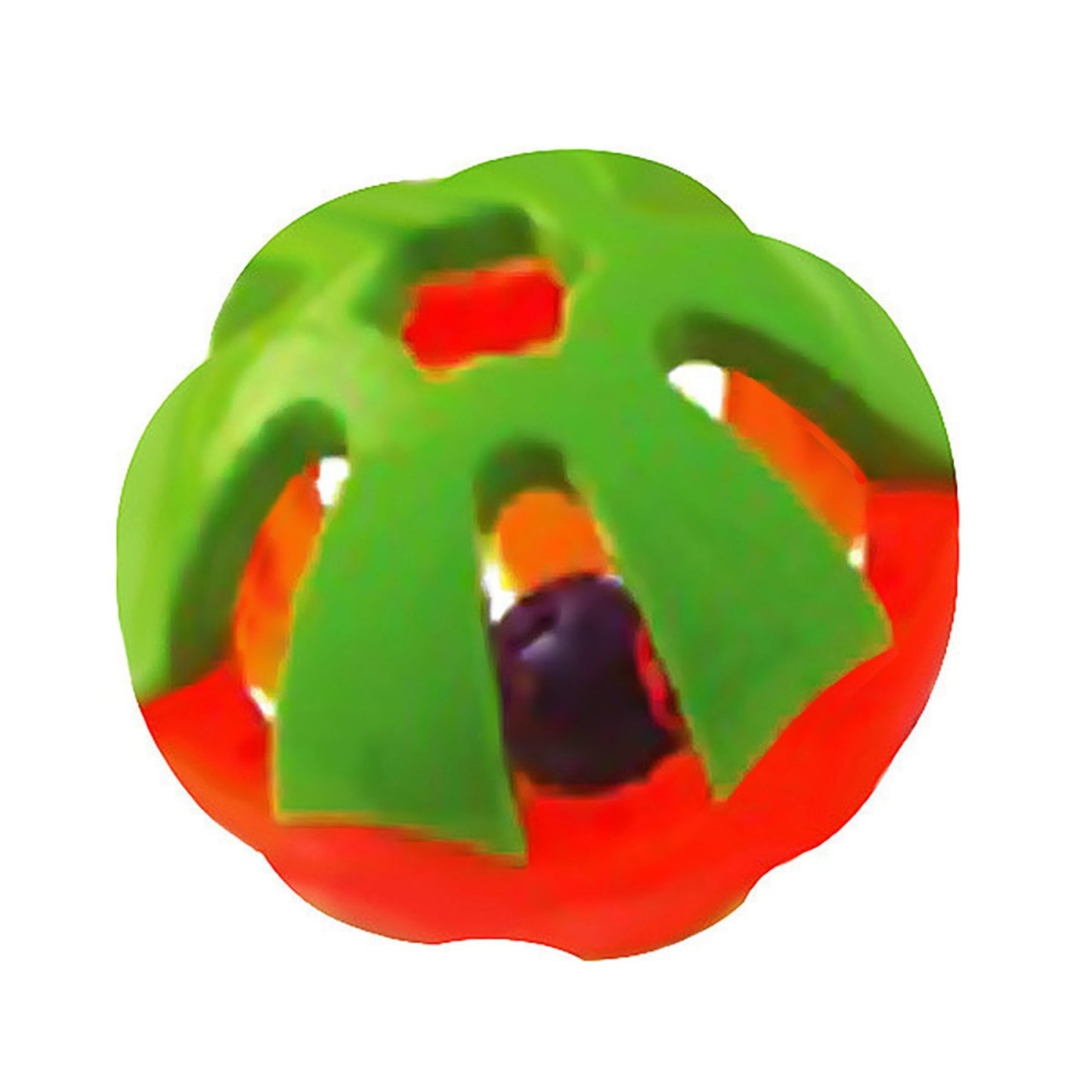 A & E Cages Happy Beaks Round Rattle Foot Bird Toy 1ea/XLarge