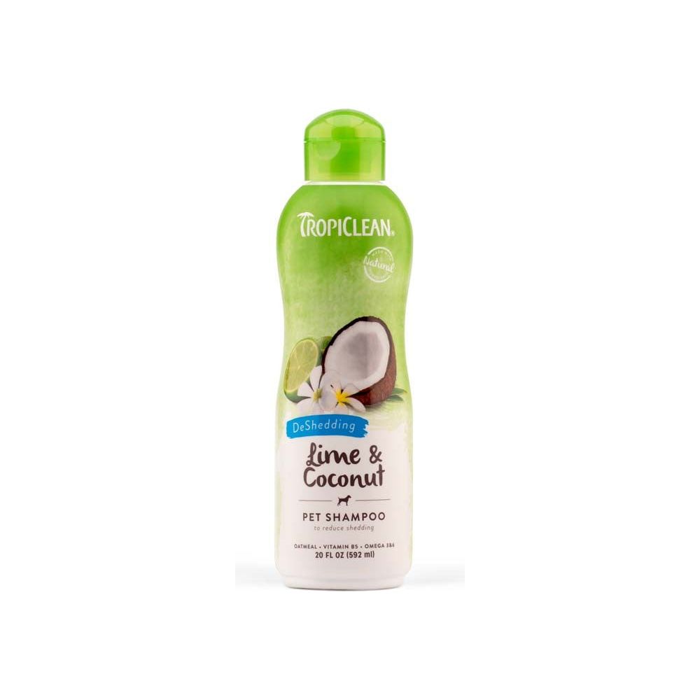 TropiClean Lime & Coconut Shed Control Shampoo for Pets