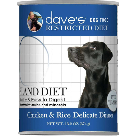 Dave's Pet Dog Restricted Diet Chicken and Rice
