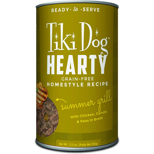 Tiki Pets Dog Hearty Summer Grill 12.5oz. (Case of 8)