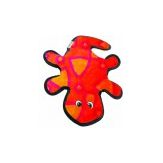 Outward Hound Invincibles Dog Toy Gecko with Multiple Squeakers Durable Plush