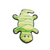 Outward Hound Invincibles Dog Toy Gecko with Multiple Squeakers Durable Plush