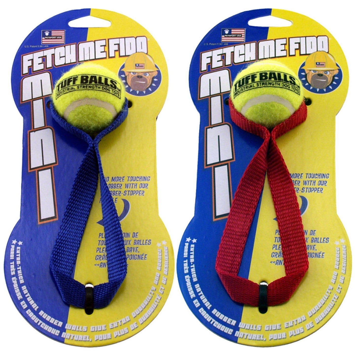 Petsport USA Fetch Me Fido Dog Toy Assorted 1ea/Mini