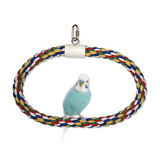 JW Pet Swing N Perch Ring Multi-Color
