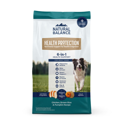 Natural Balance Pet Foods Health Protection Dry Dog Food Chicken, Rice & Pumpkin