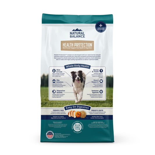 Natural Balance Pet Foods Health Protection Dry Dog Food Chicken, Rice & Pumpkin