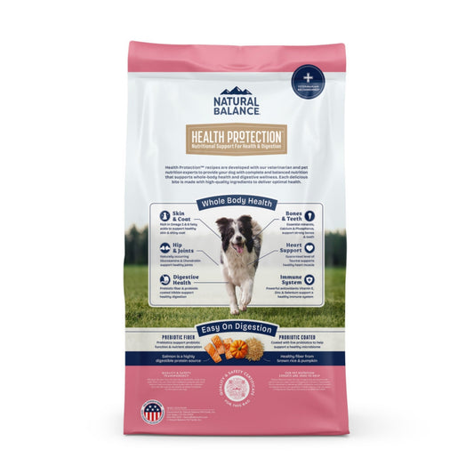 Natural Balance Pet Foods Health Protection Dry Dog Food Salmon, Brown Rice & Pumpkin