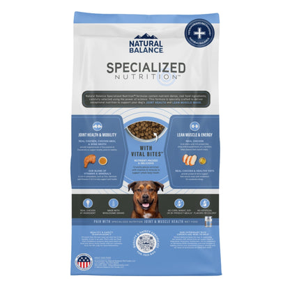 Natural Balance Pet Foods Specialized Joint & Muscle Dry Dog Food Chicken & Oatmeal