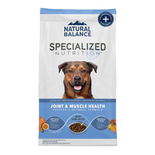 Natural Balance Pet Foods Specialized Joint & Muscle Dry Dog Food Chicken & Oatmeal