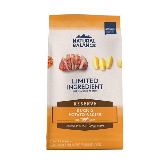 Natural Balance Pet Foods Limited Ingredient Reserve Grain Free Duck & Potato Dog Food