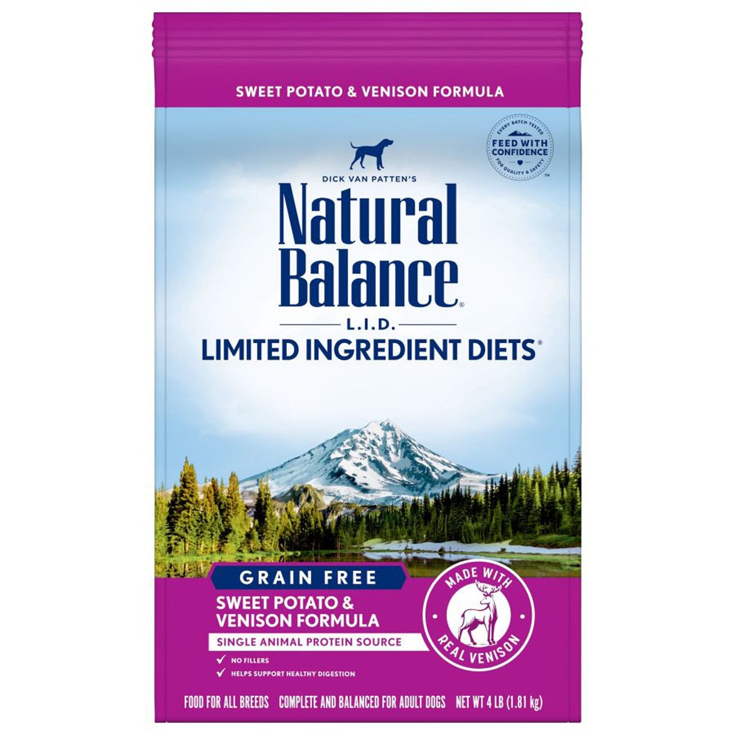 Natural Balance Pet Foods Limited Ingredient Reserve Grain Free Sweet Potato & Venison