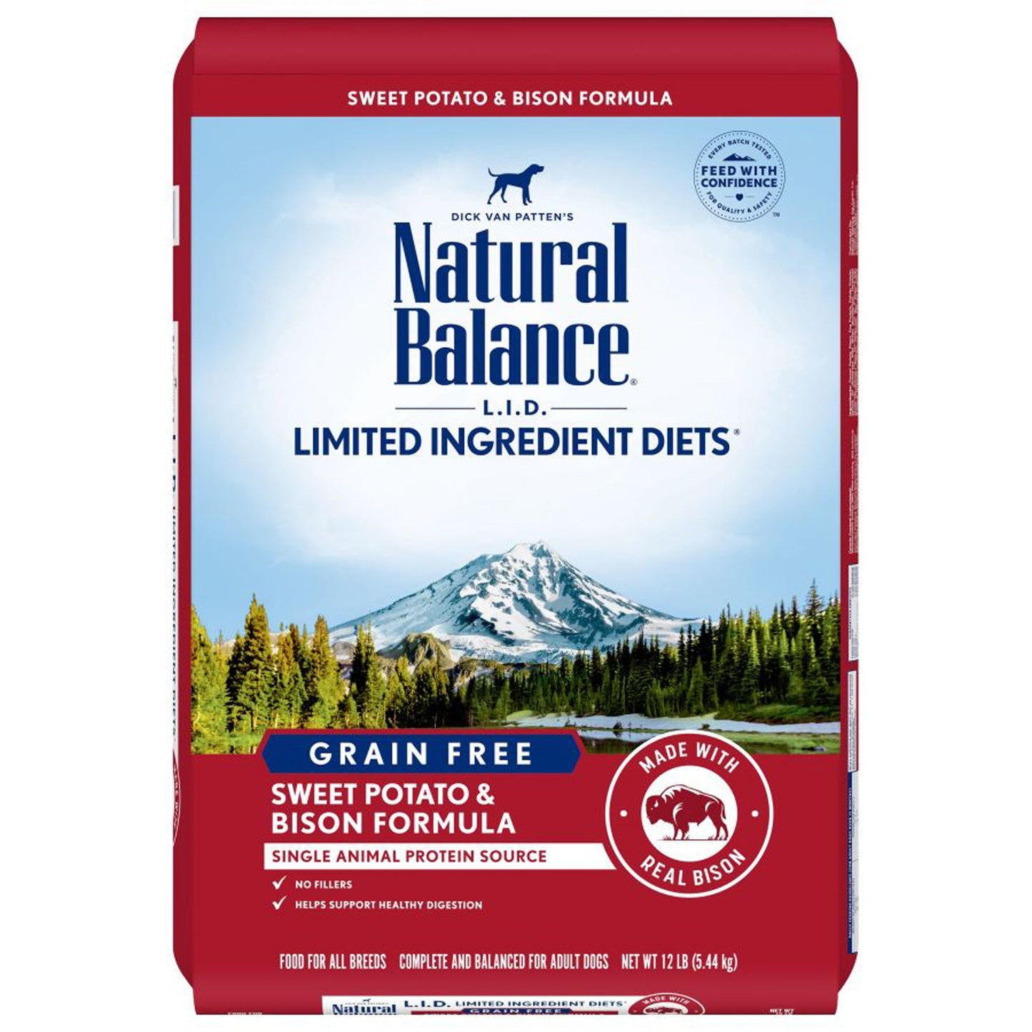 Natural Balance Pet Foods Limited Ingredient Reserve Grain Free Sweet Potato & Bison