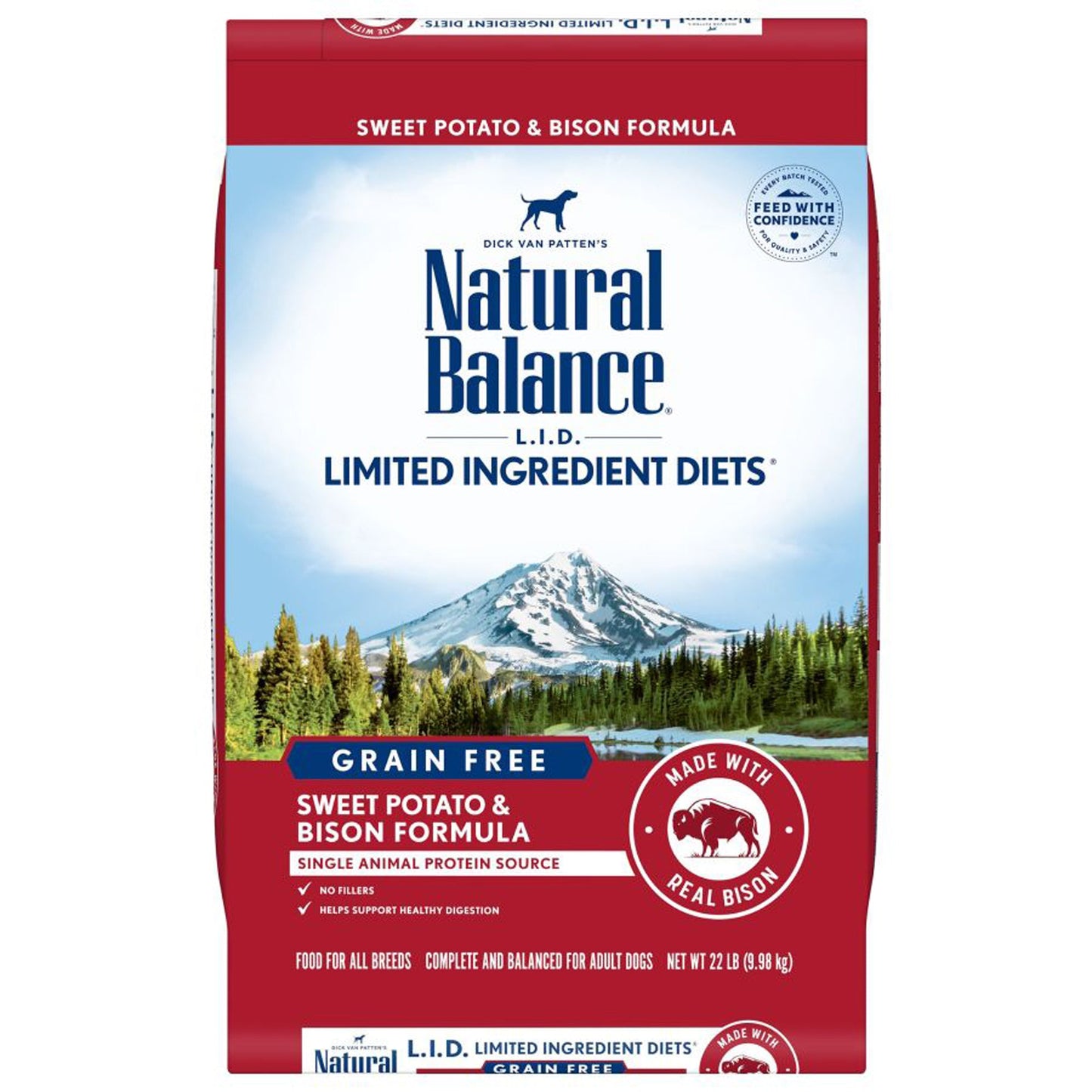 Natural Balance Pet Foods Limited Ingredient Reserve Grain Free Sweet Potato & Bison