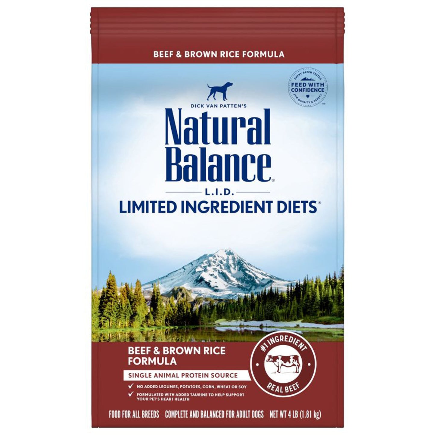 Natural Balance Pet Foods Limited Ingredient Dry Dog Food Beef & Brown Rice