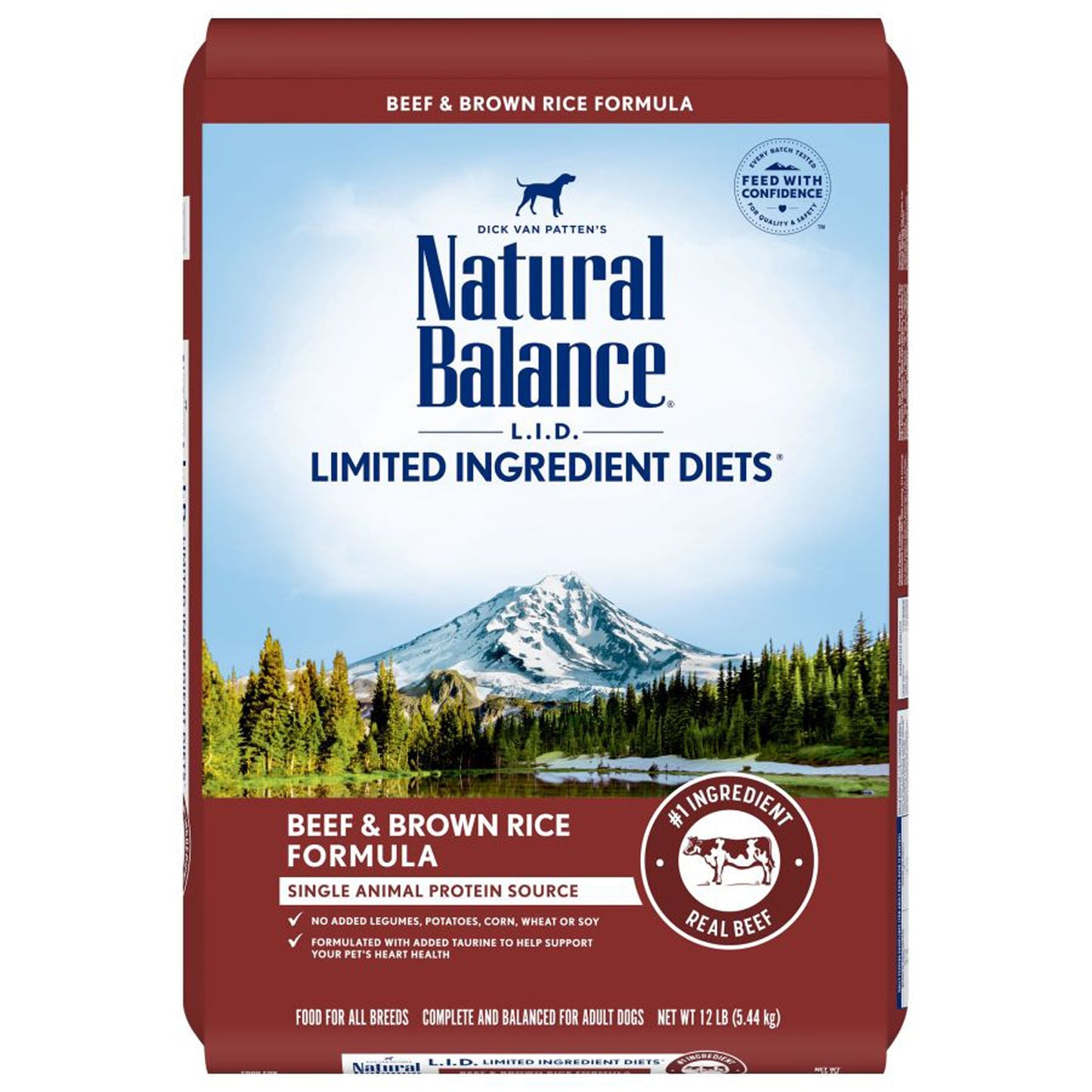 Natural Balance Pet Foods Limited Ingredient Dry Dog Food Beef & Brown Rice