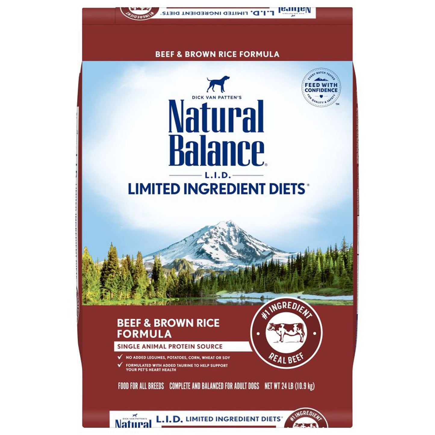 Natural Balance Pet Foods Limited Ingredient Dry Dog Food Beef & Brown Rice