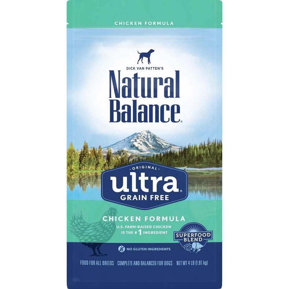 Natural Balance Pet Foods Ultra Grain Free Dry Dog Food Chicken Formula Dry Dog Food