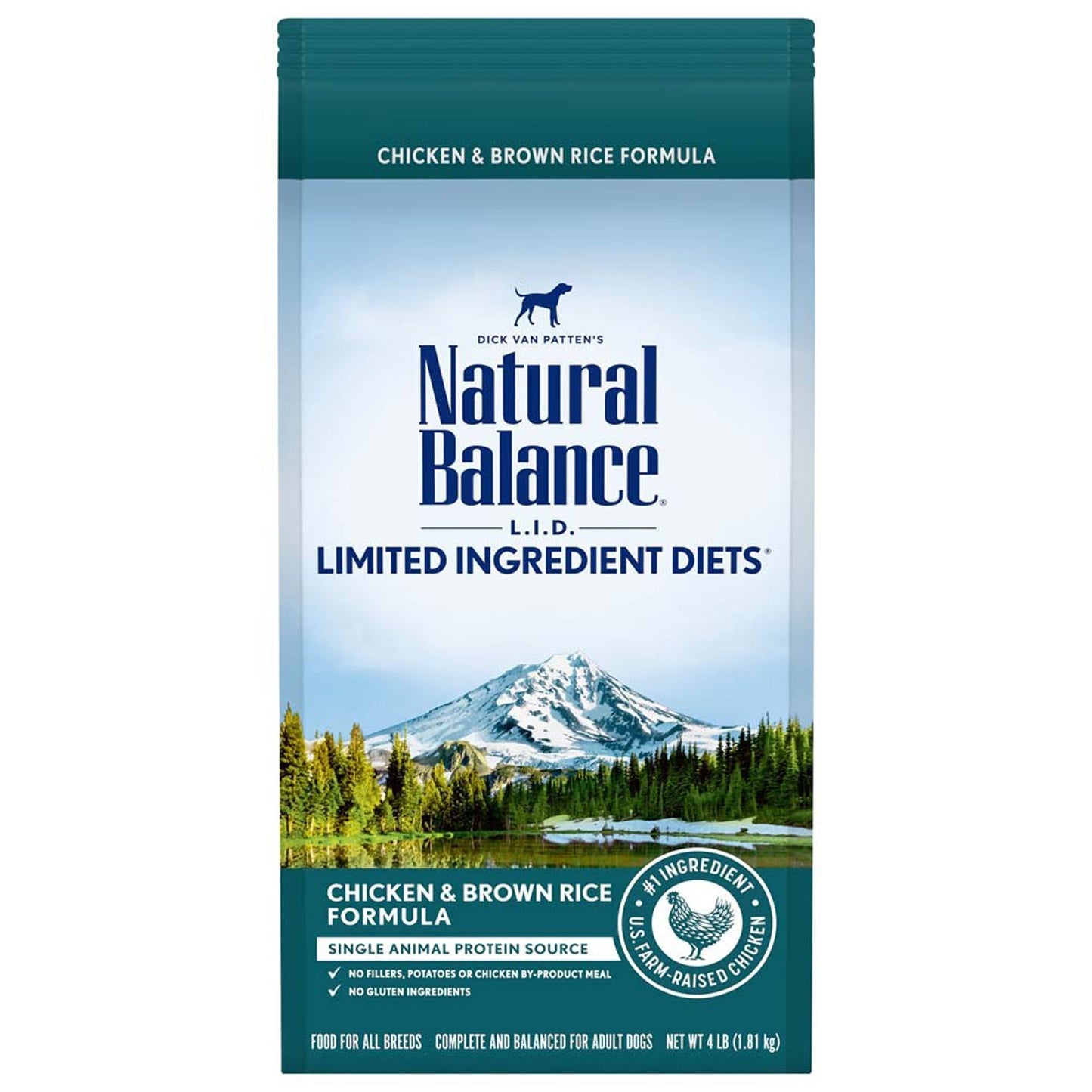 Natural Balance Pet Foods Limited Ingredient Dry Dog Food Chicken & Brown Rice