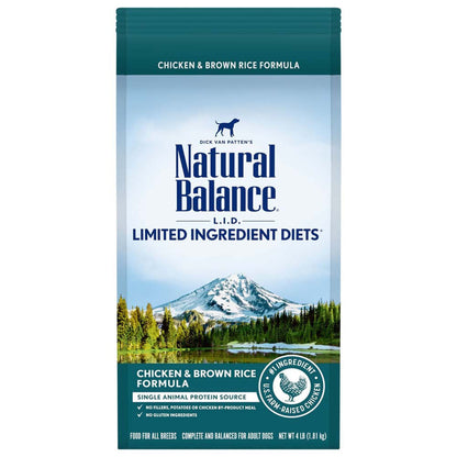Natural Balance Pet Foods Limited Ingredient Dry Dog Food Chicken & Brown Rice
