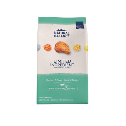 Natural Balance Pet Foods Limited Ingredient Grain Free Dry Dog Food Chicken & Sweet Potato