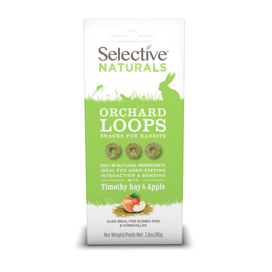 Science Selective Orchard Loops Snacks for Rabbits 4ea/2.8 oz.