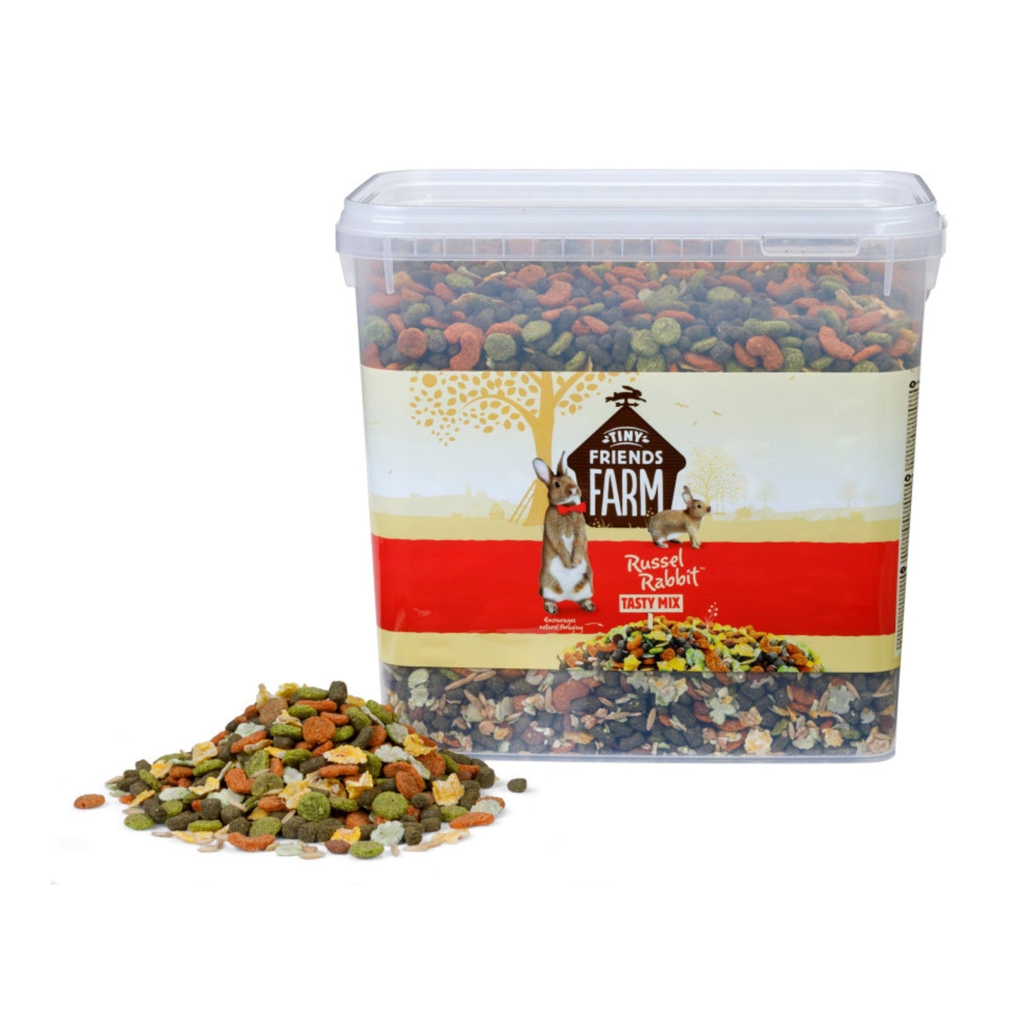 Tiny Friends Farm Russel Rabbit Tasty Mix Dry Food