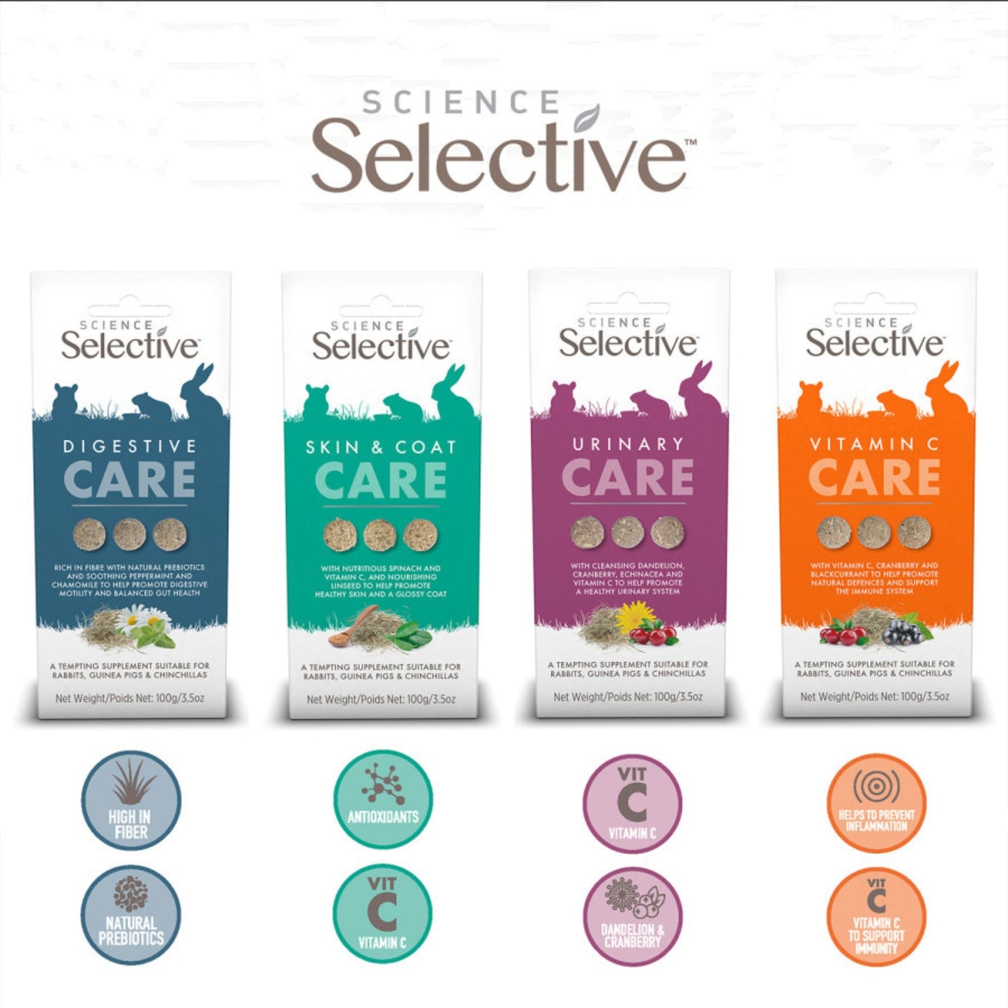 Science Selective Urinary Care Small Animal Supplement 4ea/3.5 oz.