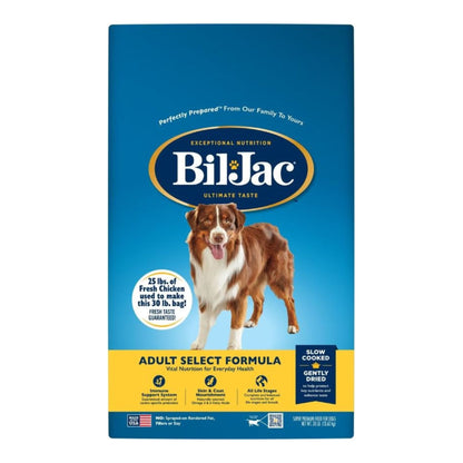 Bil-Jac Select Adult Dog Food Chicken Formula Premium Nutrition for Adult Dogs