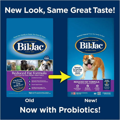 Bil-Jac Reduced Fat Dog Food Chicken Formula for Adult Dogs