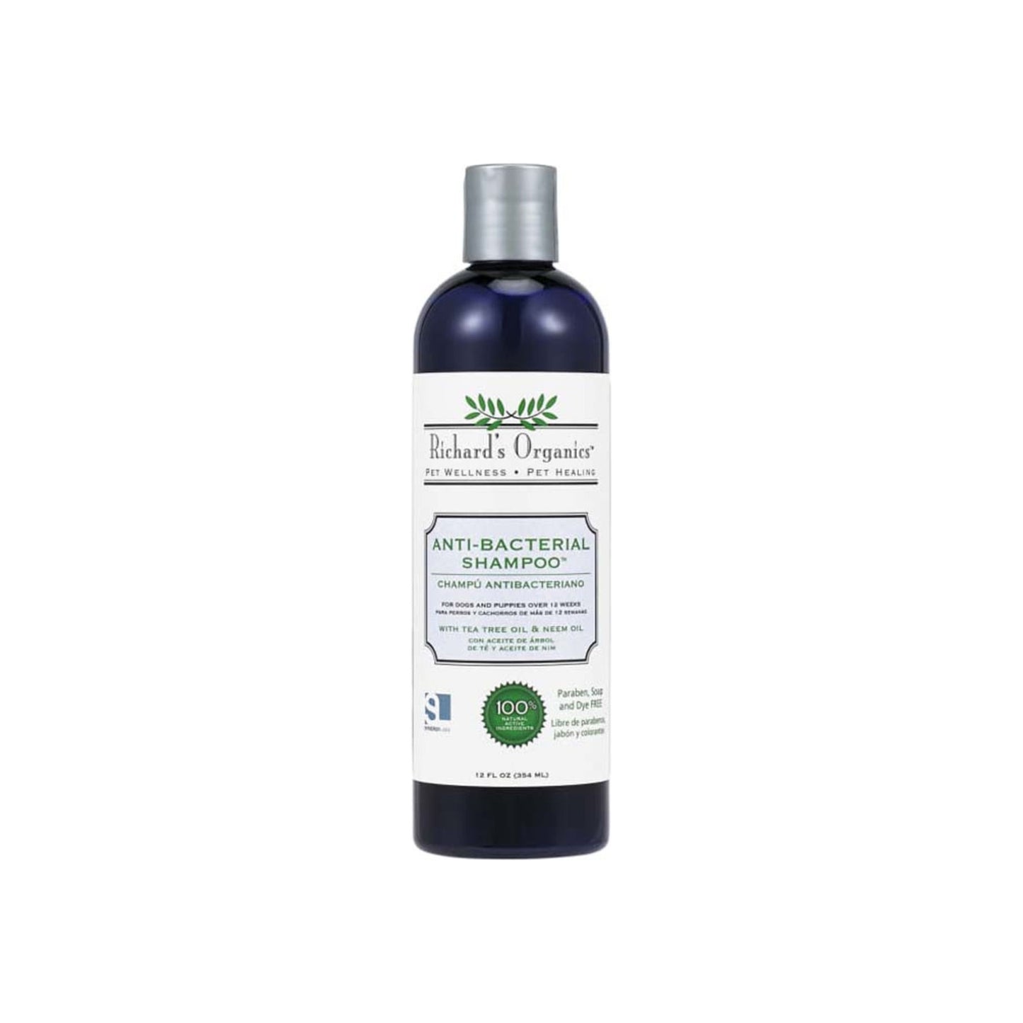 Synergy Labs Richards Organics Anti-Bacterial Shampoo 1ea/12 fl oz