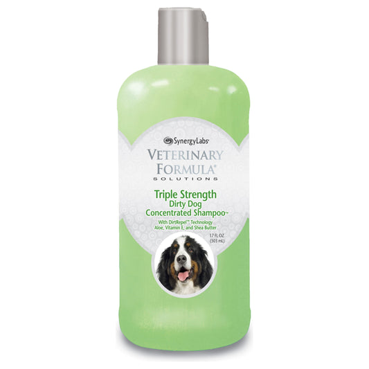 Synergy Labs Veterinary Formula Solutions Triple Strength Dirty Dog Shampoo 1ea/17 fl oz