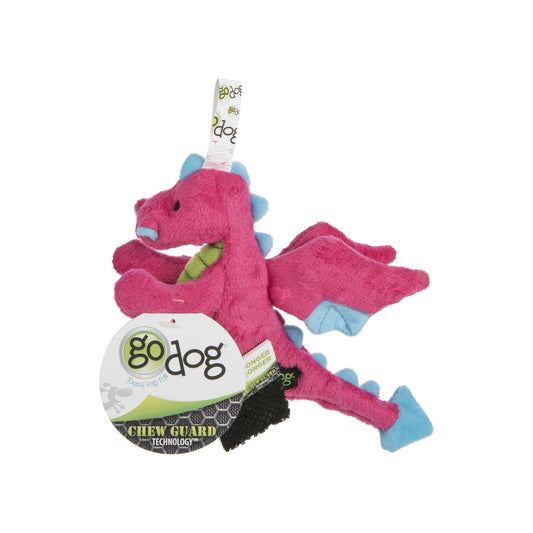Godog Dragons Dog Toy Durable Chew Toy for Dogs in Various Sizes