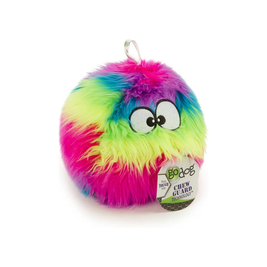 Godog Furballz Dog Toy Rainbow – Durable and Fun Plush Toy for Dogs of All Sizes