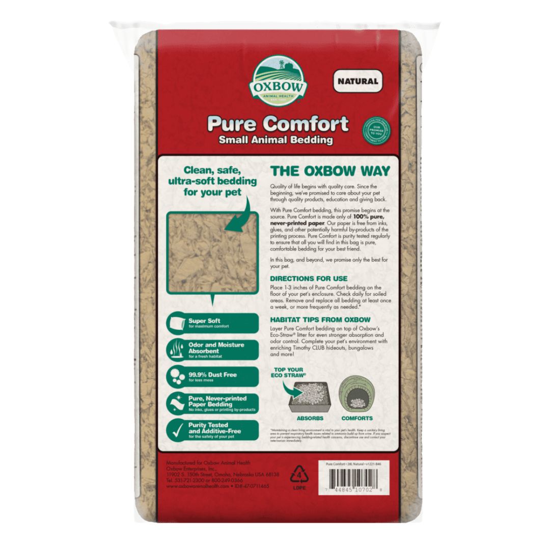 Oxbow Animal Health Pure Comfort Small Animal Bedding Natural