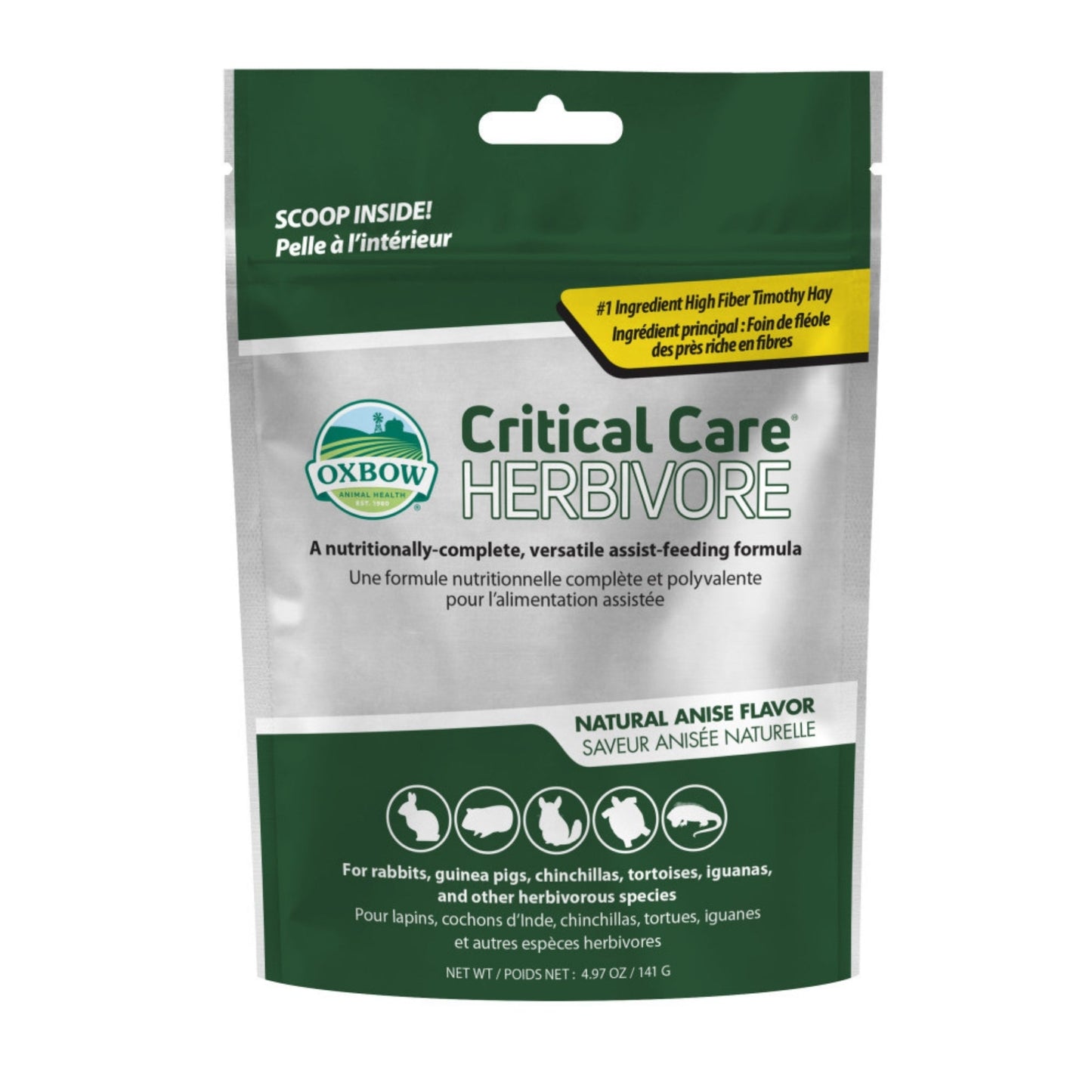 Oxbow Animal Health Critical Care Herbivore Feeding Anise