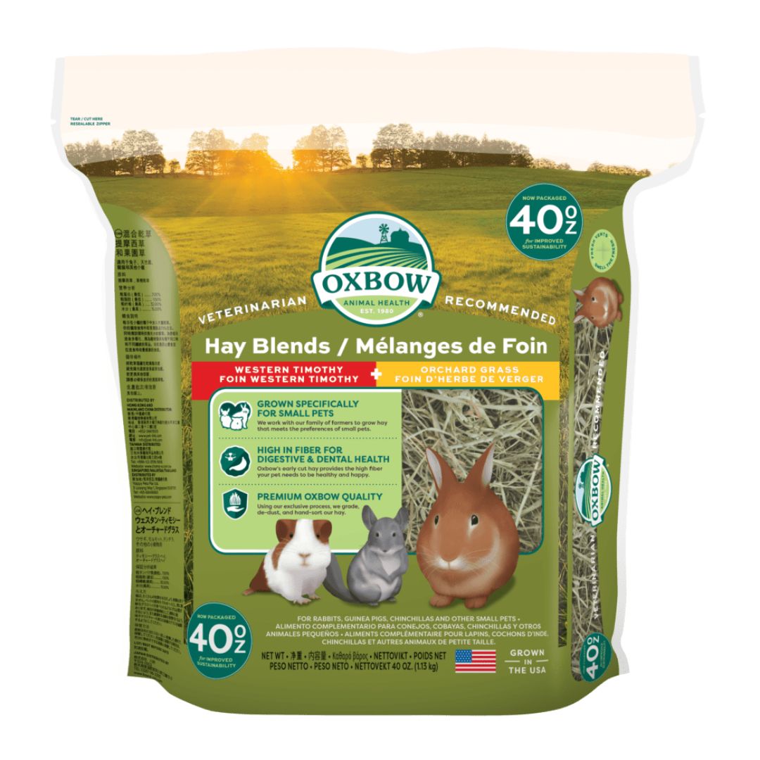 Oxbow Animal Health Hay Blends Western Timothy & Orchard Grass Hay Blends