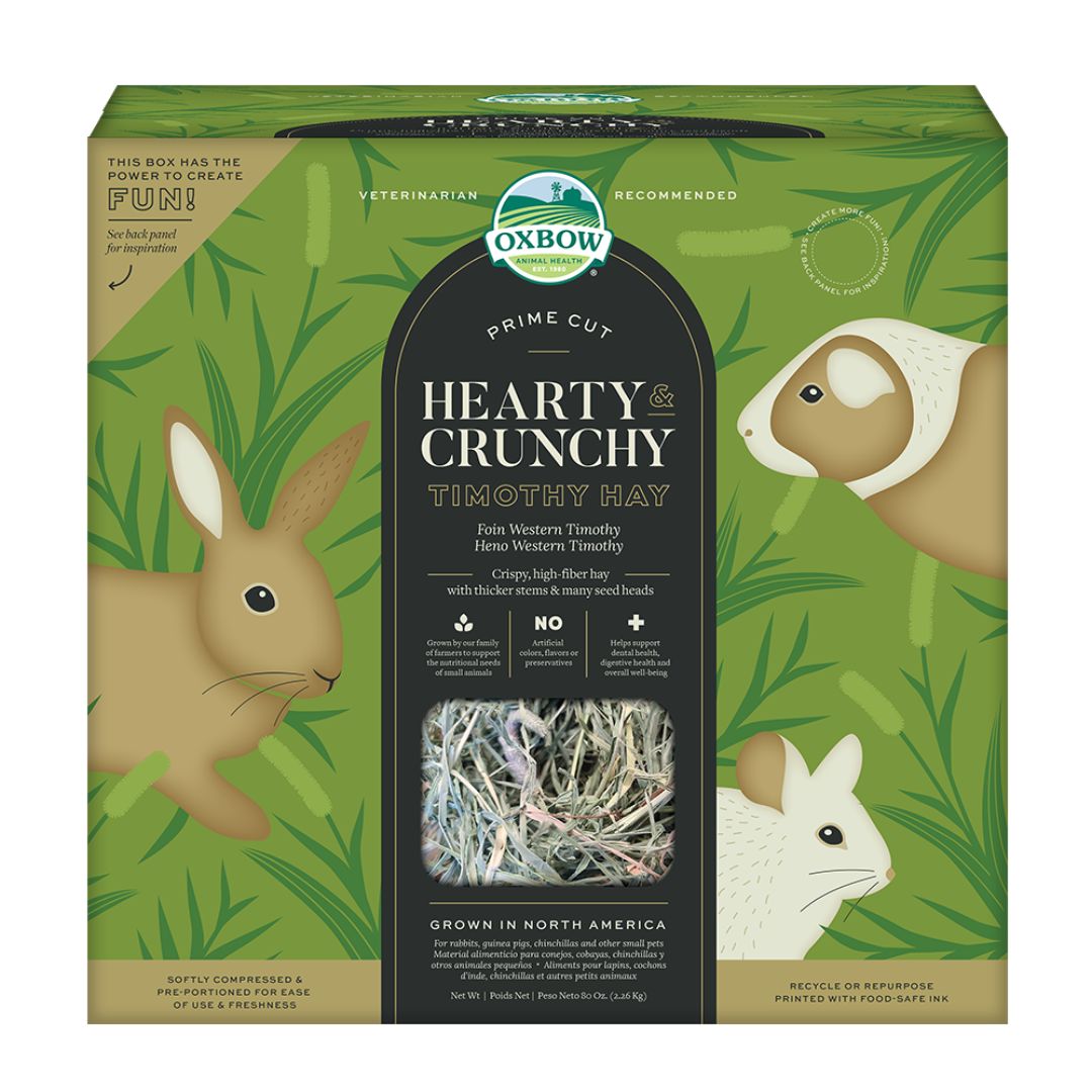 Oxbow Small Animal Prime Crunchy Timothy Hay