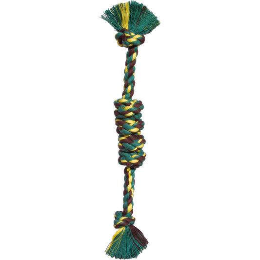 Mammoth Pet Products Monkey Fist Bar Dog Toy Multi-Color Durable Chew Toy for Dogs