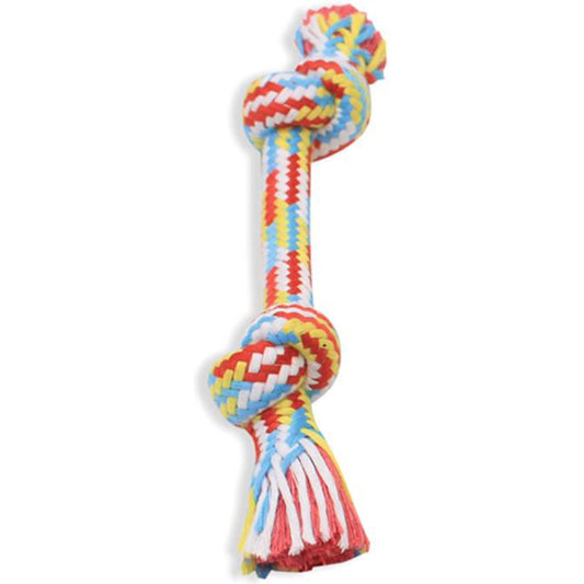 Mammoth Pet Products Braidys Rope Bone Dog Toy Assorted Sizes
