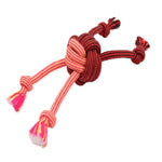 Mammoth Pet Products EXTRA Flossy Chew Monkey Fist Dog Toy, Multiple Sizes and Colors