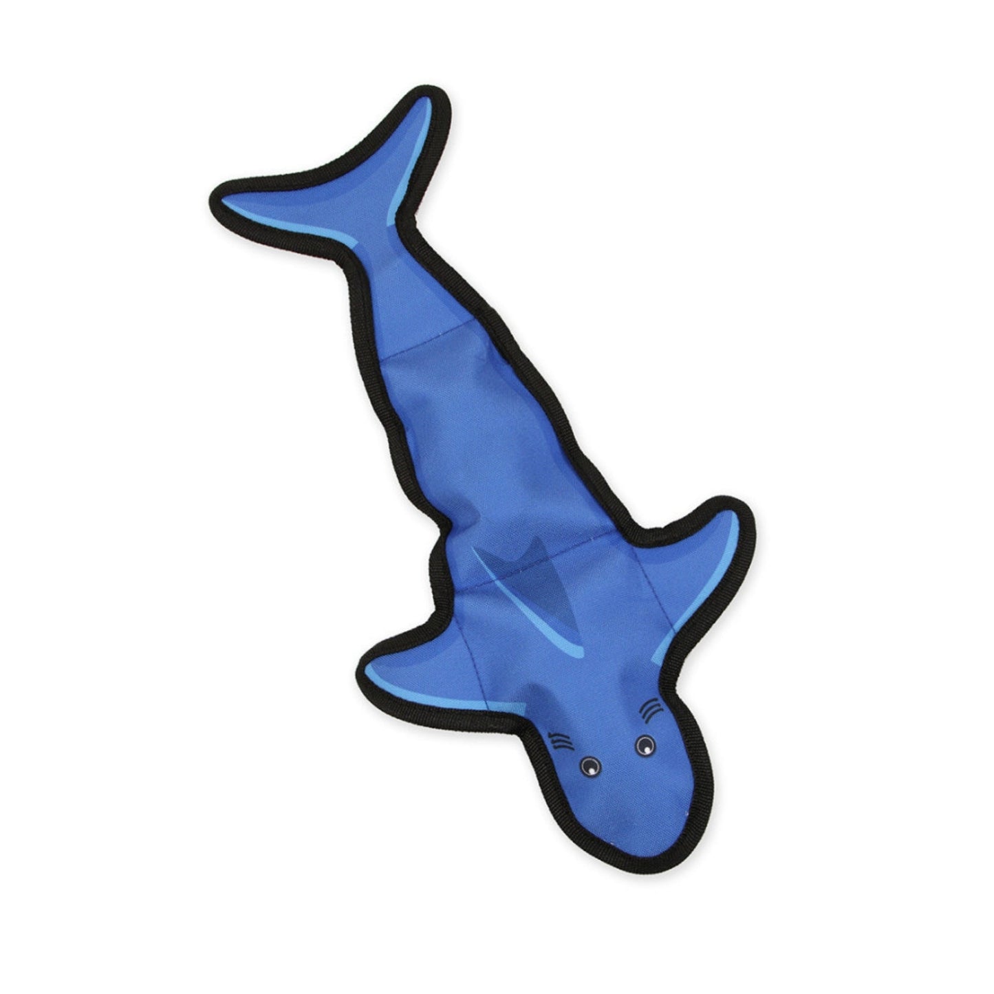 Mammoth Pet Products Squeaky Shark Dog Toy Durable Plush for Dogs in Multiple Sizes