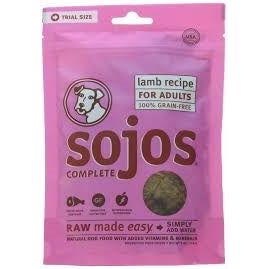 Sojos Complete Grain Free Adult Dog Food Lamb Recipe, 4 oz. Trial Size