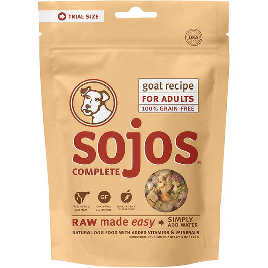 Sojos Dog Freeze-Dried Complete Adult Goat